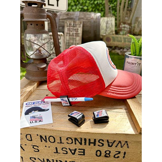 ハットクリップ　3Pセット　ペンシルホルダーツール　MADE IN U.S.A. ■ アメリカン雑貨 アメリカ雑貨 |  | 03