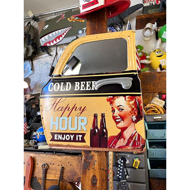 クルマのドア型ミラー（ハッピーアワー） アメリカン雑貨 アメリカ雑貨 301874アメリカン雑貨専門店キャンディタワー 通販