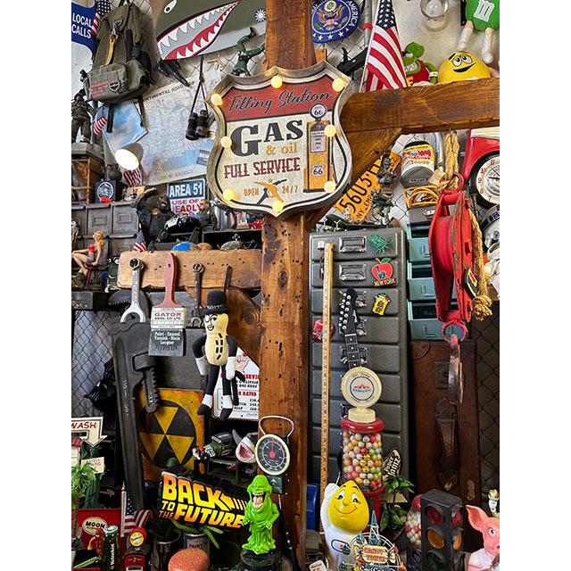 アメリカンクラシック　ルート66　LEDロードサイン　（ガスステーション）　■　アメリカン雑貨　アメリカ雑貨 |  | 04