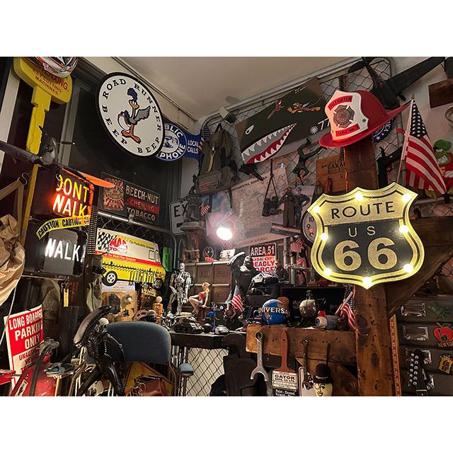 アメリカンクラシック　ルート66　LEDロードサイン　（ROUTE66）　■ アメリカ雑貨 アメリカン雑貨 |  | 11