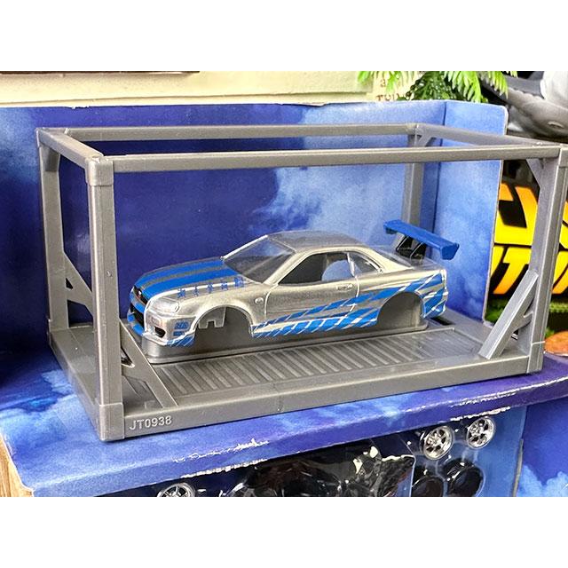ケース付き】NISSAN SKYLINE GTR(R34)ミニカー