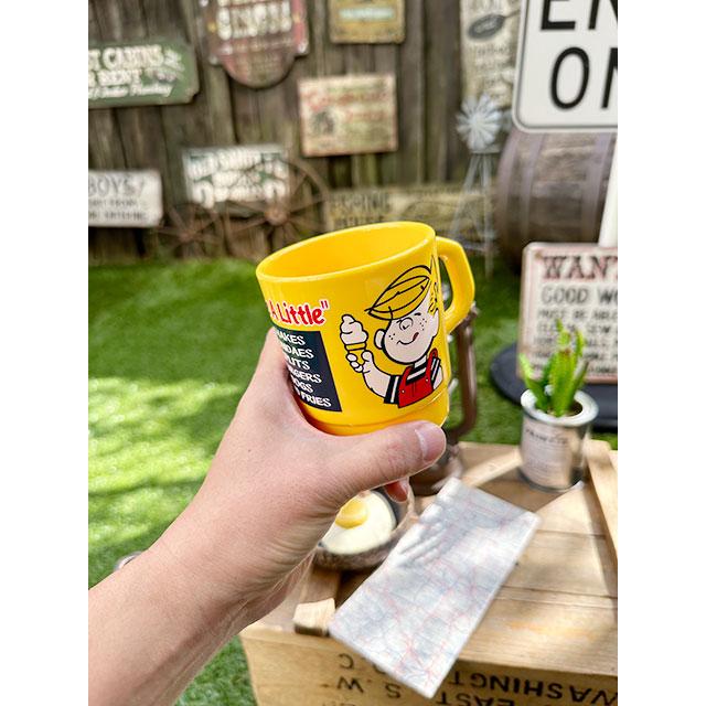 デイリークイーン　プラスチックミルキーマグ ■ アメリカン雑貨 アメリカ雑貨 |  | 03