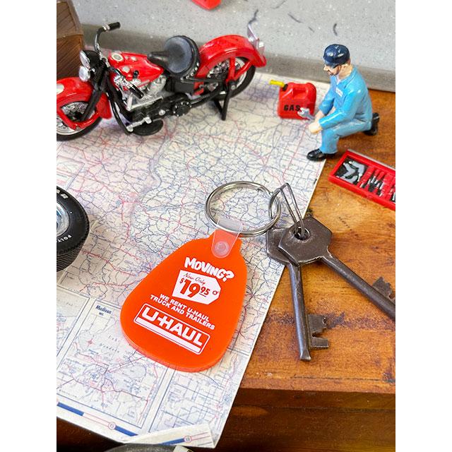 ラバーサドルキーホルダー　（Uホール）　MADE IN U.S.A.　■　アメリカン雑貨　アメリカ雑貨 爆買 | 