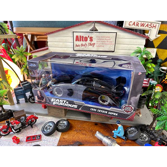 Jada　映画　ワイルドスピード　ダイキャストミニカー　1/24スケール　（1995年　トヨタ　スープラ/ブラック） |  | 11