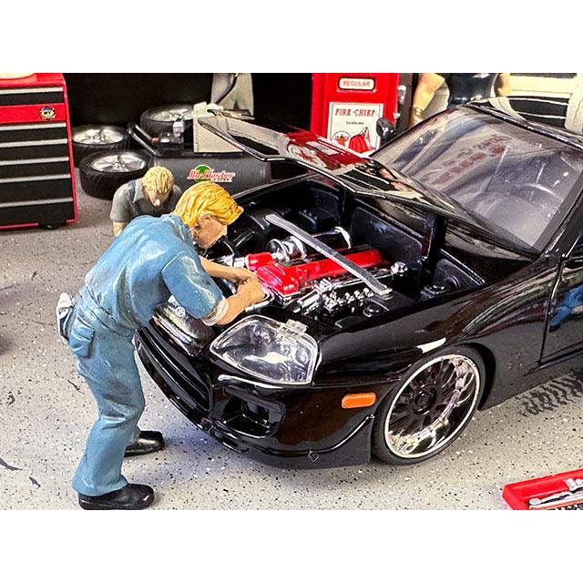 Jada　映画　ワイルドスピード　ダイキャストミニカー　1/24スケール　（1995年　トヨタ　スープラ/ブラック） |  | 03