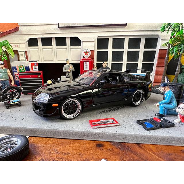 Jada　映画　ワイルドスピード　ダイキャストミニカー　1/24スケール　（1995年　トヨタ　スープラ/ブラック） |  | 04