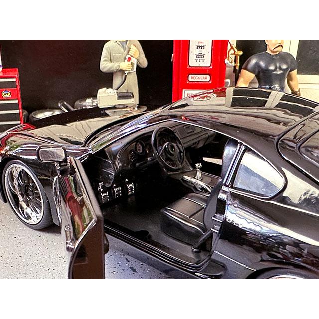 Jada　映画　ワイルドスピード　ダイキャストミニカー　1/24スケール　（1995年　トヨタ　スープラ/ブラック） |  | 05