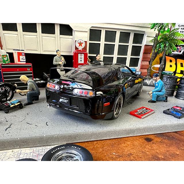 Jada　映画　ワイルドスピード　ダイキャストミニカー　1/24スケール　（1995年　トヨタ　スープラ/ブラック） |  | 06