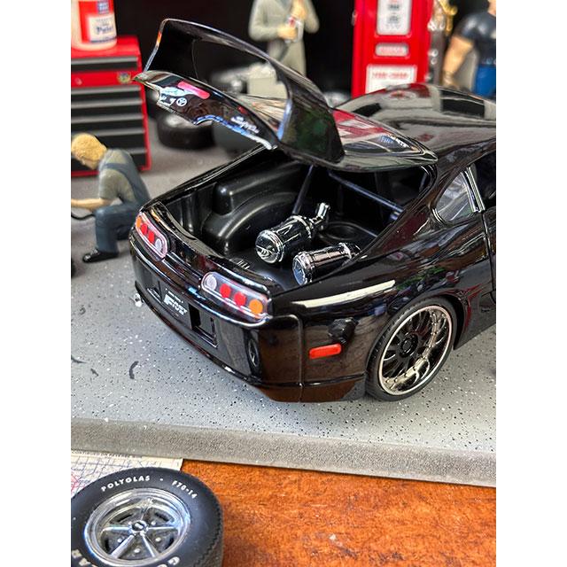 Jada　映画　ワイルドスピード　ダイキャストミニカー　1/24スケール　（1995年　トヨタ　スープラ/ブラック） |  | 07