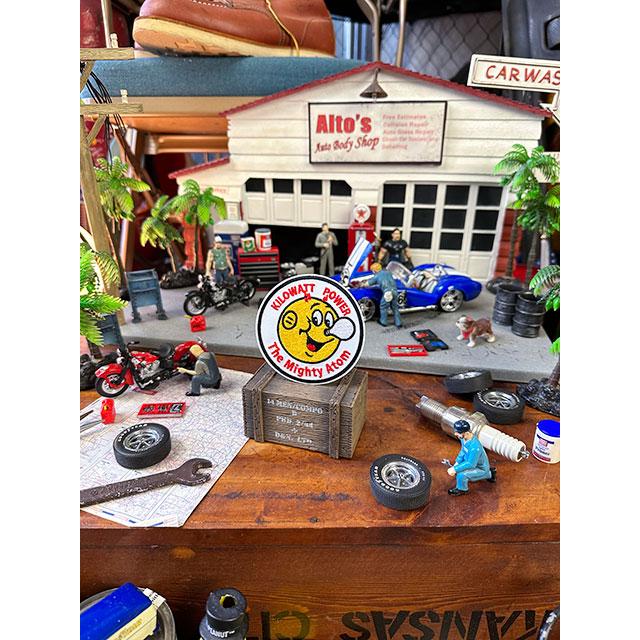 レディキロワット　ワッペン　（マイティアトム/ラウンド）　■ アメリカン雑貨 アメリカ雑貨 爆買 |  | 01