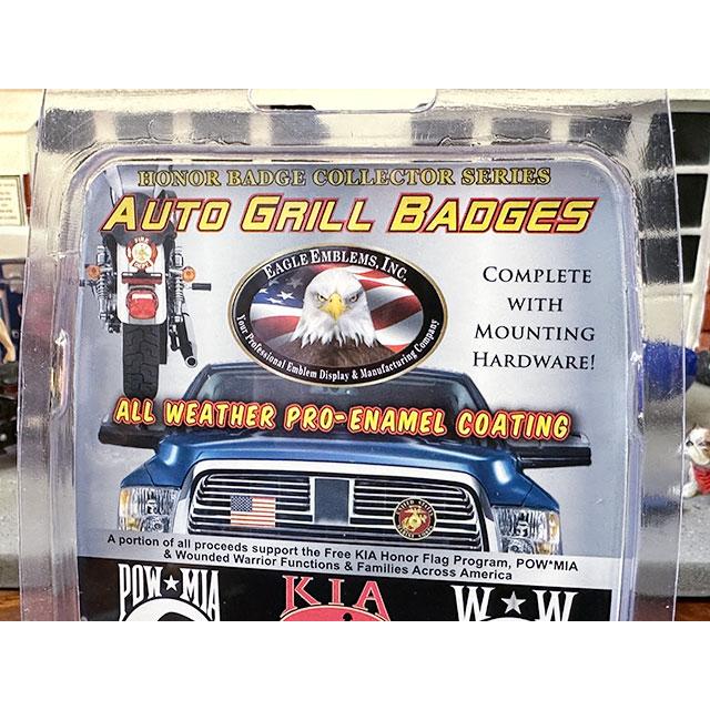 ファイヤーデプト　カーグリルバッジ　（レッド×イエロー）　■　アメリカン雑貨　アメリカ雑貨 |  | 07