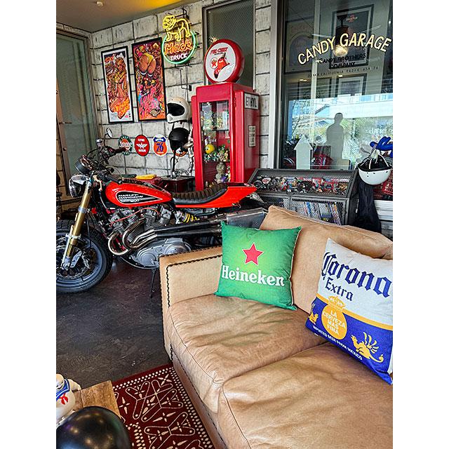 リカーブランドクッション （ハイネケン） □ アメリカ雑貨 アメリカン