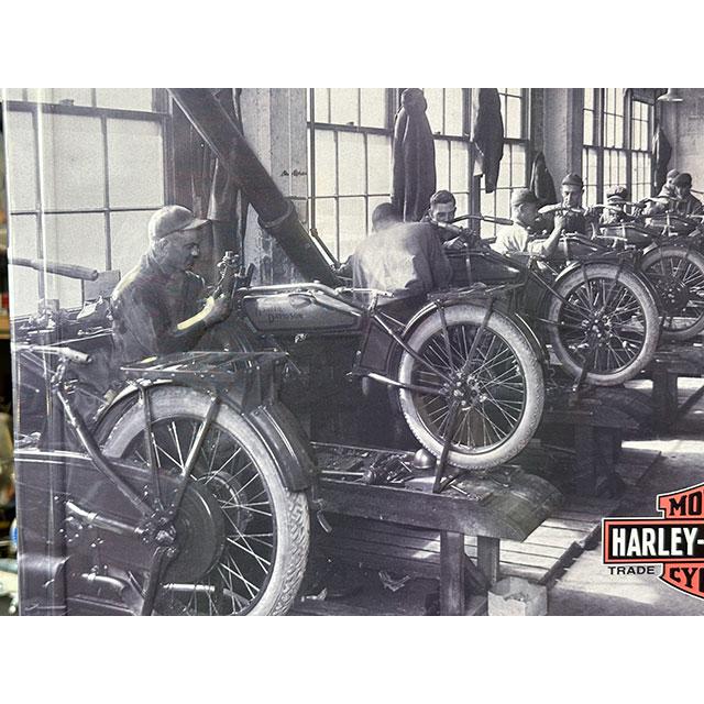 Harley Davidson（ハーレー・ダビッドソン） エンボスティンサイン