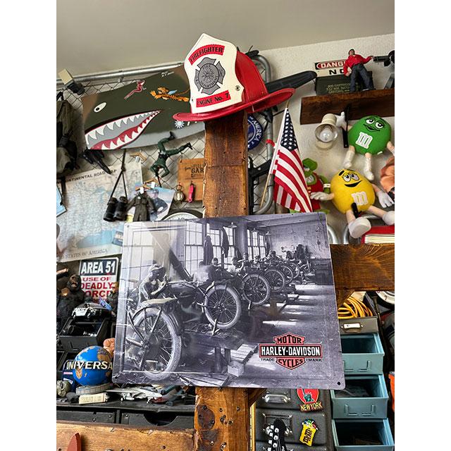 Harley Davidson（ハーレー・ダビッドソン） エンボスティンサイン