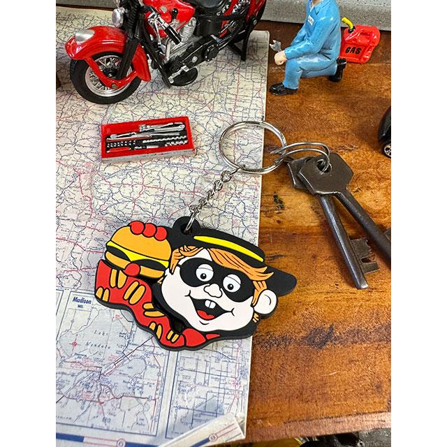 カンパニーキーホルダー　（ハンバーグラー）　マクドナルド　■　アメリカン雑貨　アメリカ雑貨 | 