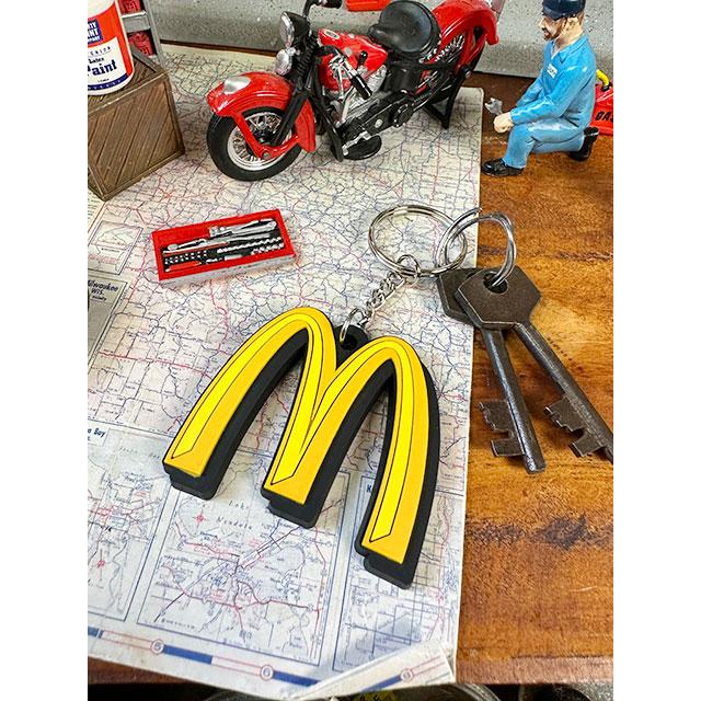 カンパニーキーホルダー　（アーチロゴ）　マクドナルド　■　アメリカン雑貨　アメリカ雑貨 | 