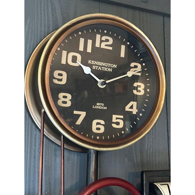 スチームパンク　ウォールクロック　（ダイヤル）　壁掛け時計/温度計/湿度計 |  | 05