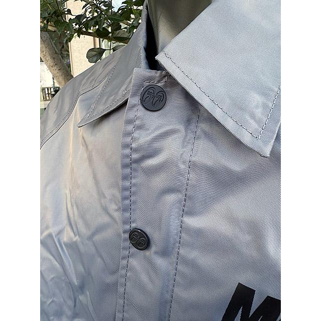 ムーンアイズ コーチジャケット 春夏仕様（グレー）（Mサイズ