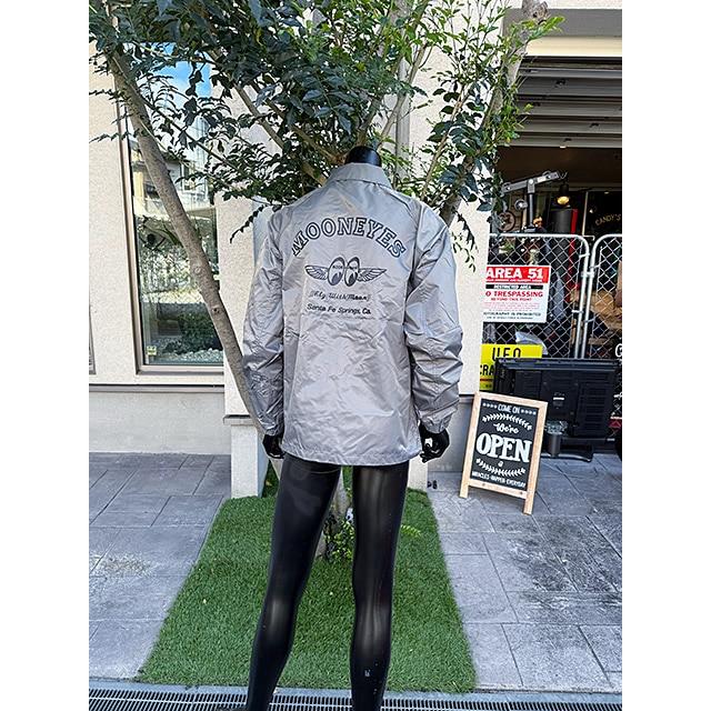 ムーンアイズ コーチジャケット 春夏仕様（グレー）（Mサイズ