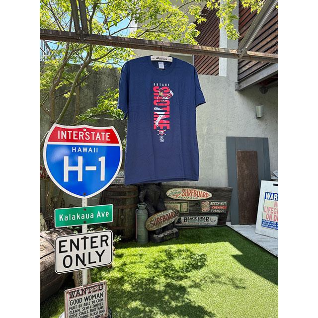 MLB 大谷翔平 SHO TIME 公式Tシャツ （ネイビ−/Lサイズ