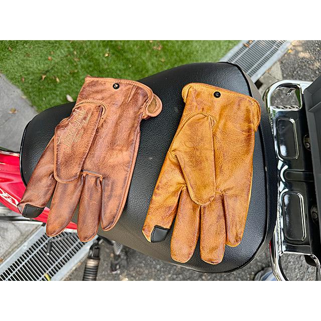 ヴィンテージ仕上げ レザーグローブ DIRTY オールシーズン用