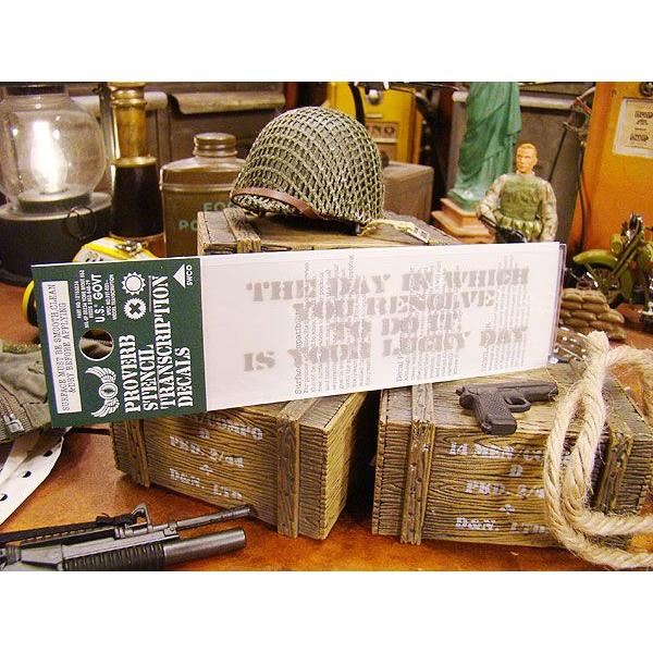 ことわざステンシル転写ステッカー　（思い立ったが吉日）　アメリカ雑貨　アメリカン雑貨　車　シール　ブランド　おもしろ　グッズ | アメリカン レトロ