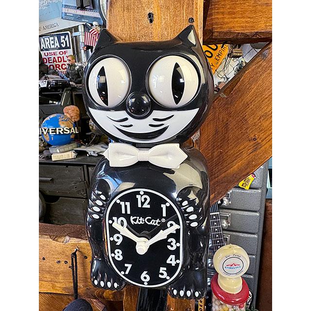 キットキャットクロック KIT CAT KLOCK （掛け時計）箱付き 説明書付 キット キャット クロック MADE IN U.S.A. キョロキョロと目玉が動く