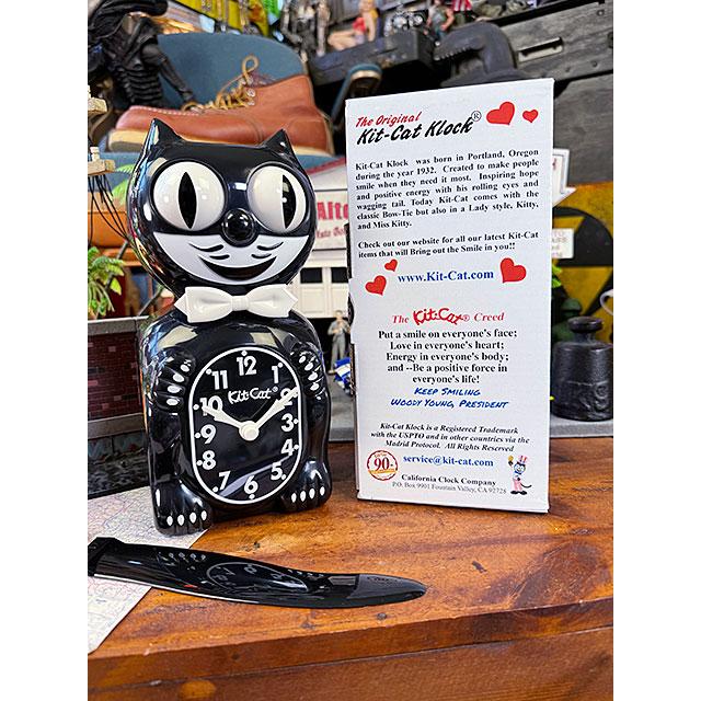 キット キャット クロック MADE IN U.S.A. キョロキョロと目玉が動く