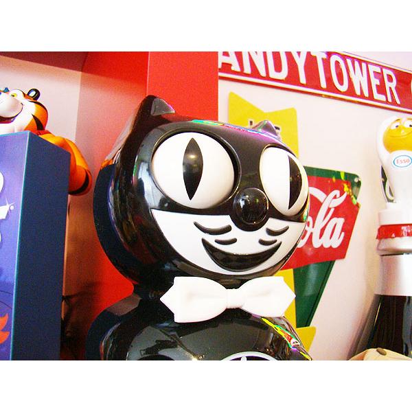 キット キャット クロック MADE IN U.S.A. キョロキョロと目玉が動く