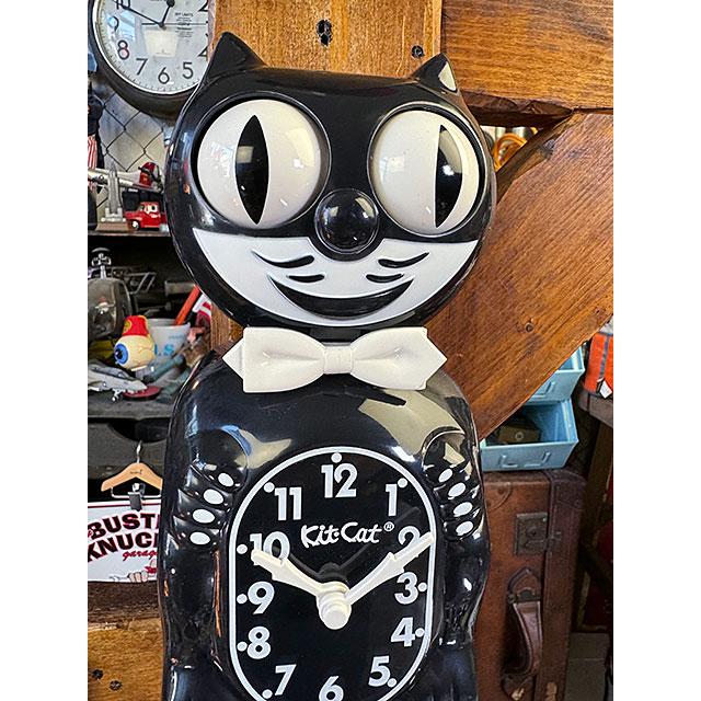 キット キャット クロック MADE IN U.S.A. キョロキョロと目玉が