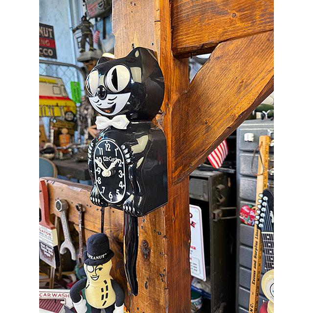 キット キャット クロック MADE IN U.S.A. キョロキョロと目玉が動く