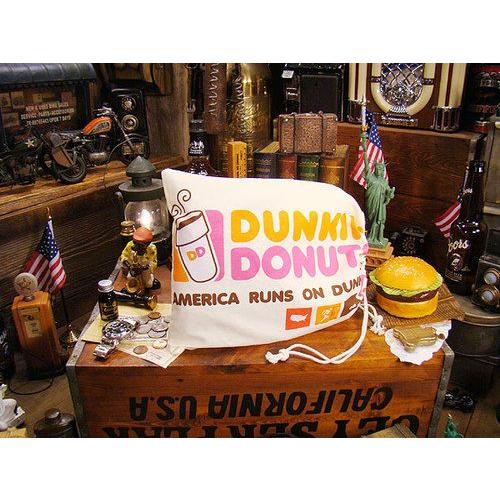 アメリカンキンチャク袋　Lサイズ　（ダンキンドーナツ）　アメリカ雑貨　アメリカン雑貨　巾着袋　バッグ　小物入れ |  | 02
