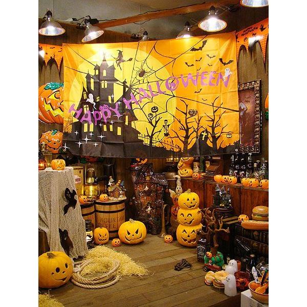 【即納】【在庫あり】ハロウィングッズ ハロウィン　ジャイアントフラッグ ■ パーティー 飾り アメリカ雑貨 店舗装飾 旗 オーナメント |  | 05