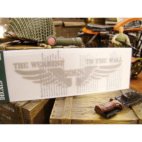 ことわざステンシル転写ステッカー　（弱肉強食）　アメリカ雑貨　アメリカン雑貨　車　シール　ブランド　おもしろ　グッズ | アメリカン レトロ | 01