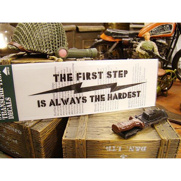 ことわざステンシル転写ステッカー　（何事も初めが肝心）　アメリカ雑貨　アメリカン雑貨　車　シール　ブランド　おもしろ　グッズ |  | 01