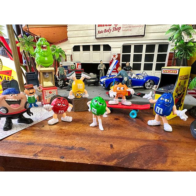 m&m's PVCフィギュア 5体セット □ アメリカ雑貨 アメリカン雑貨