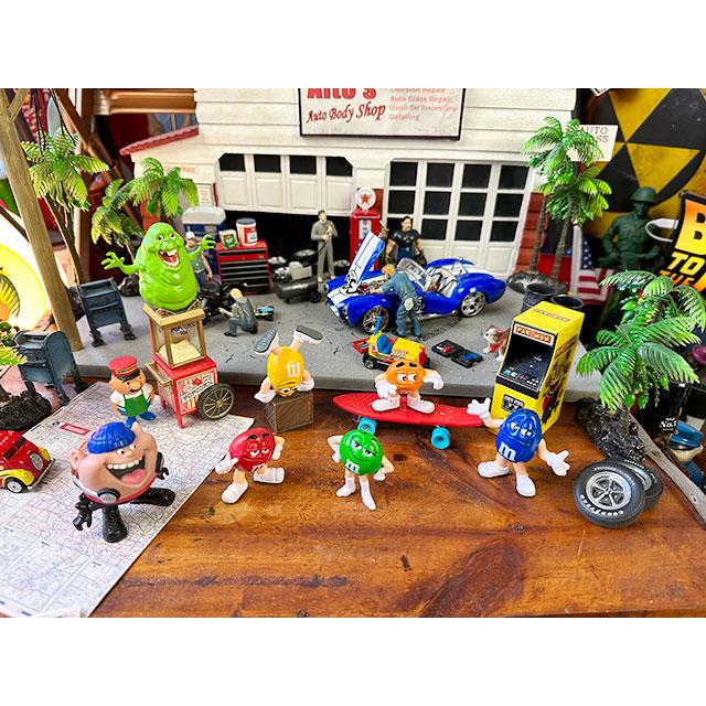 m&m's PVCフィギュア 5体セット □ アメリカ雑貨 アメリカン雑貨