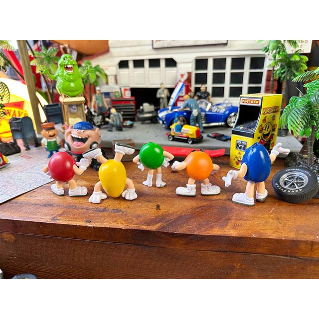 m&m's PVCフィギュア 5体セット □ アメリカ雑貨 アメリカン雑貨