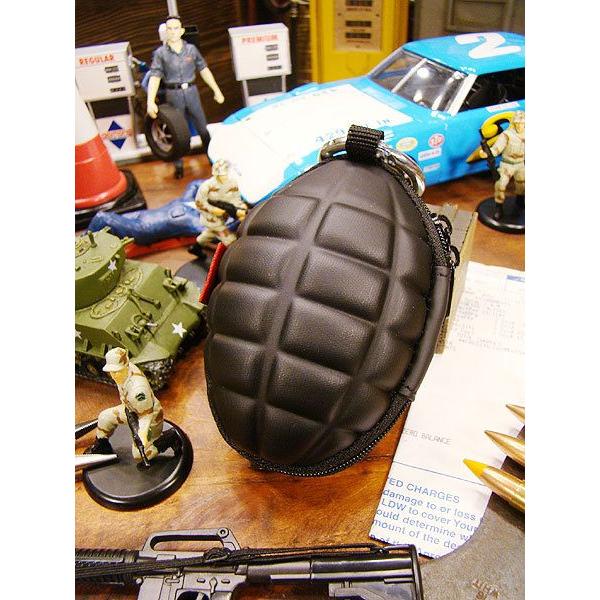 ハンドグレネード コイン キーケース ブラック アメリカ雑貨 アメリカン雑貨 おしゃれ 男前 ミリタリー ガレージグッズ アイテム勢ぞろい