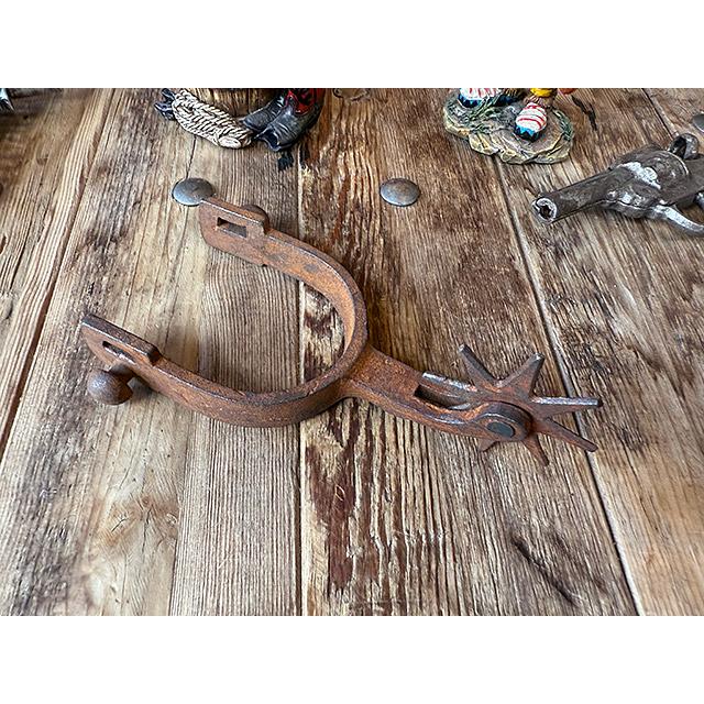 ウエスタンスパー　オブジェ　■ アメリカ雑貨 アメリカン雑貨 ウエスタングッズ カントリー雑貨 |  | 01