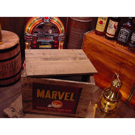 ★稀少な絶盤品★ クレートラベルボックスのフタ 【ボックス本体・別売】【オプションアイテム】 ■小物入れ ガーデニング アメリカ雑貨 |  | 01