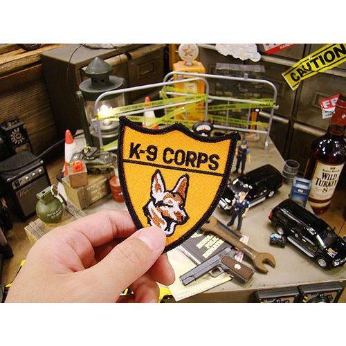 K9ポリス　ワッペン アメリカ雑貨 アメリカン雑貨 おしゃれ アイロン エンブレム ロゴ ミリタリー 人気 通販 アルファベット ミニ ロゴ |  | 01