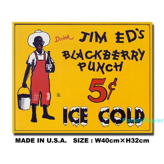 アメリカンブリキ看板 かわいい黒人ぼうや Jim Ed S Blackberry Punch アメリカ雑貨 アメリカン雑貨 サインプレート ティンサインボード Bk0512 アメリカ雑貨通販キャンディタワー 通販 Yahoo ショッピング