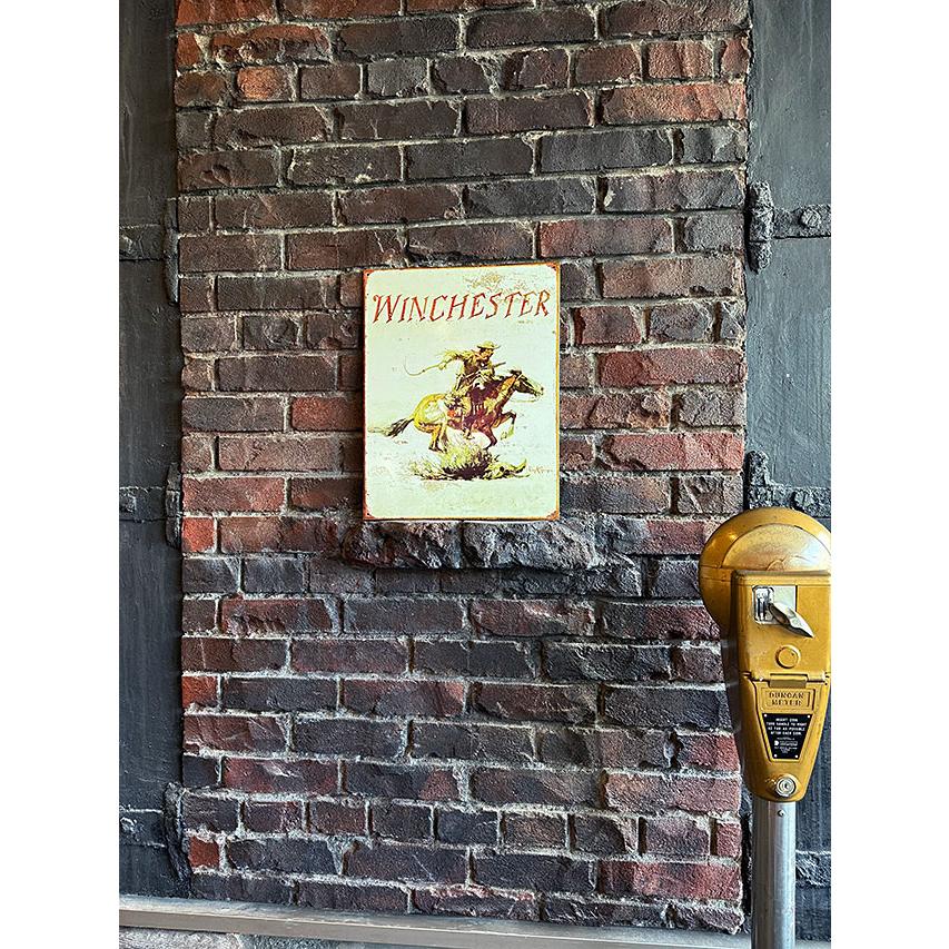 ウィンチェスター　エキスプレスライダー　クラシックバージョン　ブリキ看板　■ アメリカ雑貨 アメリカン雑貨 | アメリカン レトロ | 02