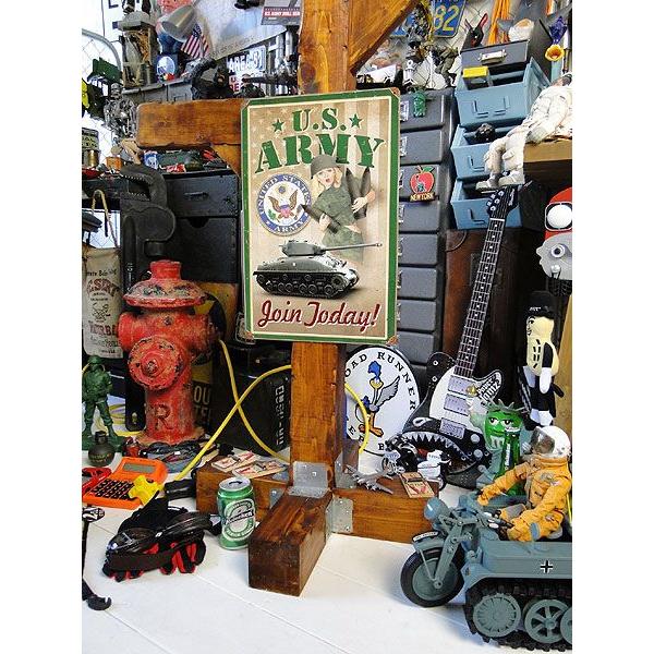 ★稀少な絶盤品★ U.S.ヘヴィースチールサイン U.S.アーミー Join Today! アメリカ雑貨 アメリカン雑貨 | アメリカン レトロ | 03