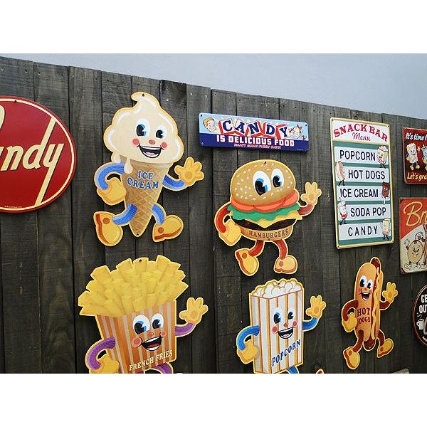 ★稀少な絶盤品★ ファーストフードブラザーズ U.S.ヘヴィースチールサイン （ソフトクリーム/Lサイズ） アメリカ雑貨 アメリカン雑貨の画像