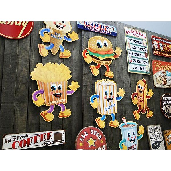 ★稀少な絶盤品★ ファーストフードブラザーズ　U.S.ヘヴィースチールサイン　（フライドポテト/Lサイズ）　アメリカ雑貨 アメリカン雑貨 | アメリカン レトロ | 03