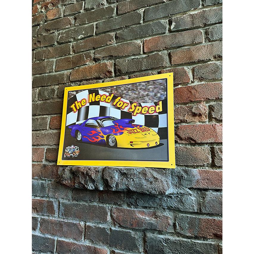 THE NEED FOR SPEED　ブリキ看板　■ アメリカ雑貨 アメリカン雑貨 |  | 06