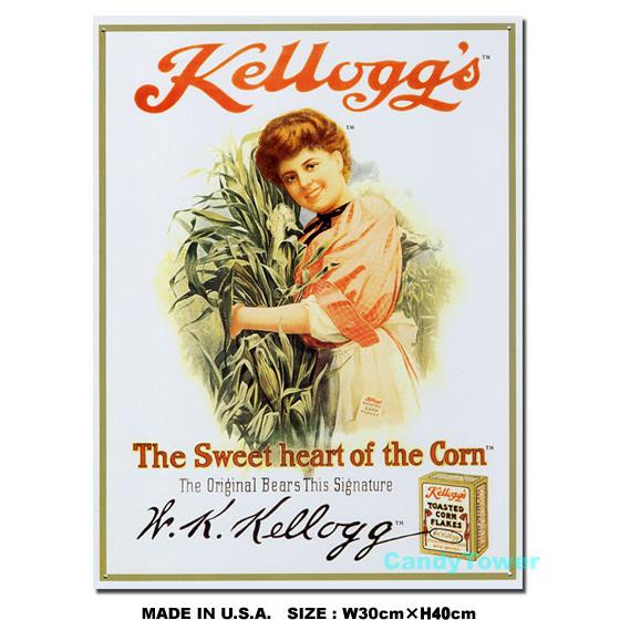 1980年代ケロッグアドバタイジング鏡パブミラー看板ディスプレイ