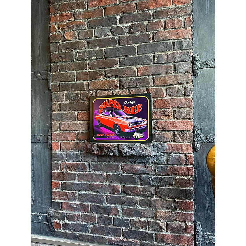 ダッジ　スーパービー　ブリキ看板　■ アメリカ雑貨 アメリカン雑貨 |  | 04